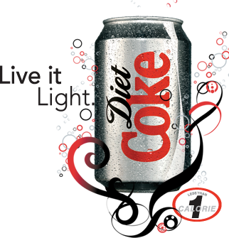 Coca Cola's Diet Coke is the third largest selling drink in the world. Coca Cola 2